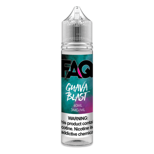 FAQ Guava Blast Max VG 60mL E-Liquid