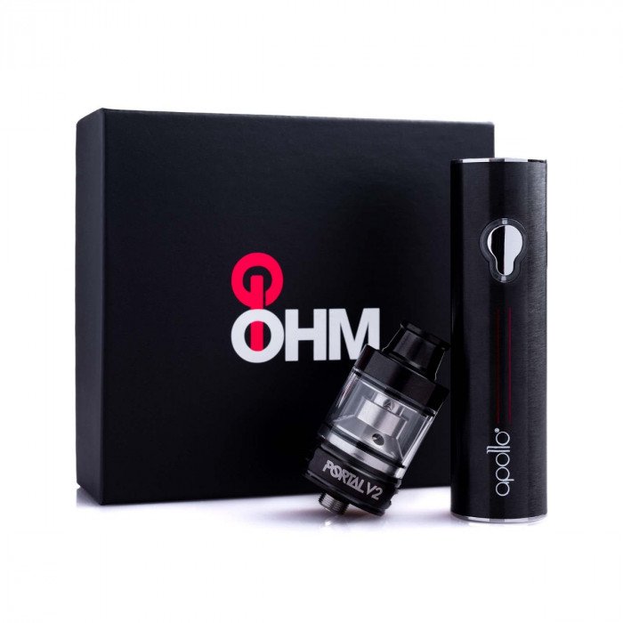 OHM GO Vaping Kit 50W battery + top filling tank by Apollo (VERSION 2)