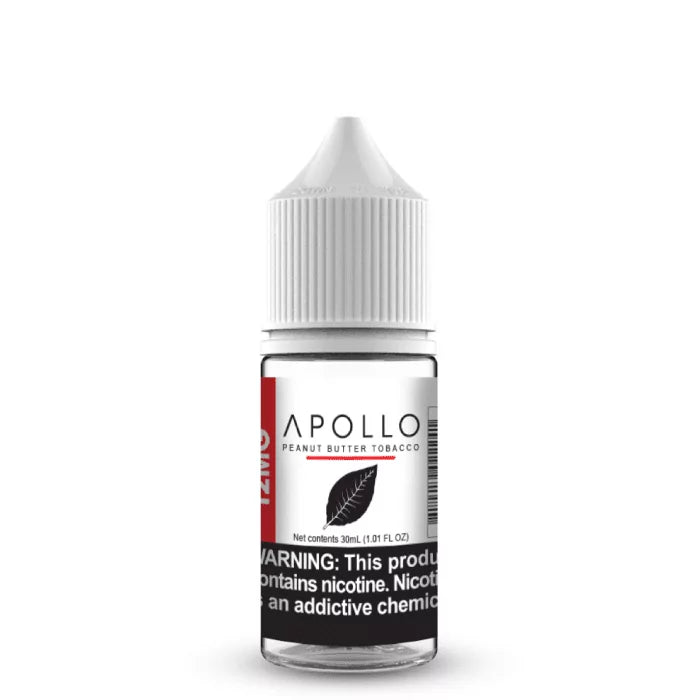 Apollo 50/50 Peanut Butter Tobacco 30mL E-Liquid Apolloecigs.com Apollo 50/50 Peanut Butter Tobacco 30mL E-Liquid Apolloecigs.com
