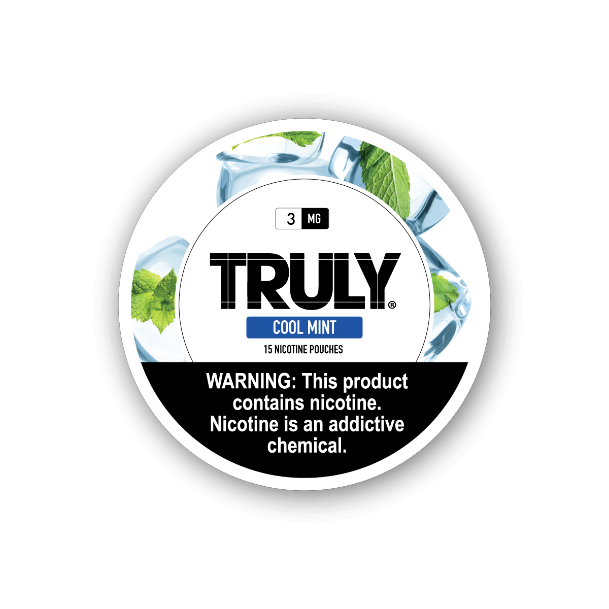 TRULY COOL MINT NICOTINE POUCHES (15 COUNT)