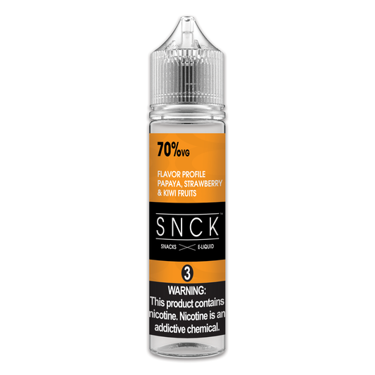 SNCK Strawberry Papaya & Kiwi Max VG E-Liquid
