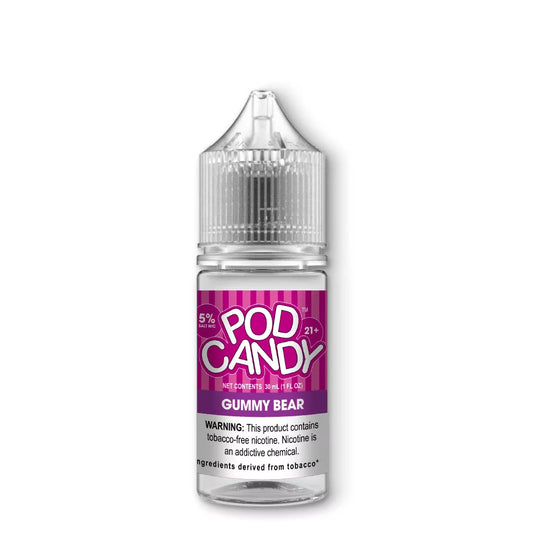 Pod Candy Salt Nicotine Gummy Bear 30mL E-Liquid