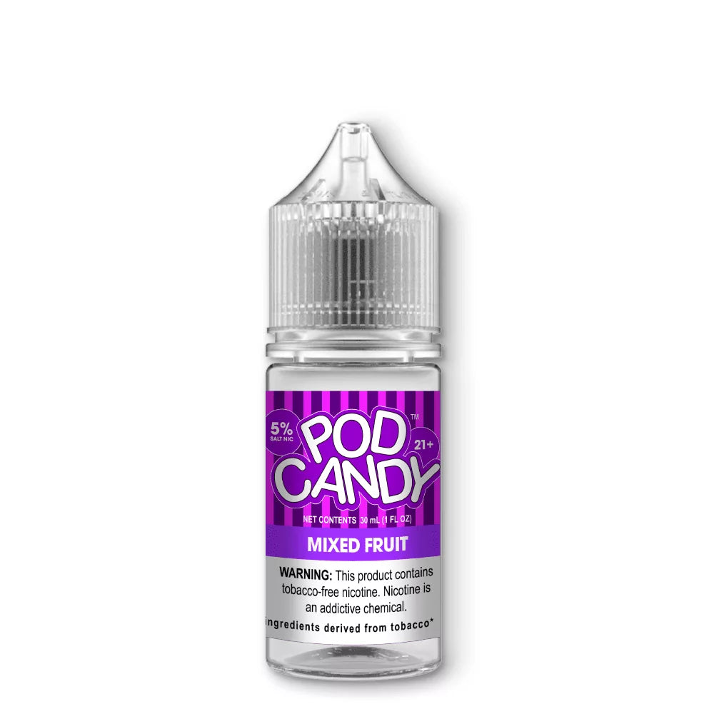 Pod Candy Salt Nicotine Mixed Fruit 30mL E-Liquid Apolloecigs.com Pod Candy Salt Nicotine Mixed Fruit 30mL E-Liquid Apolloecigs.com