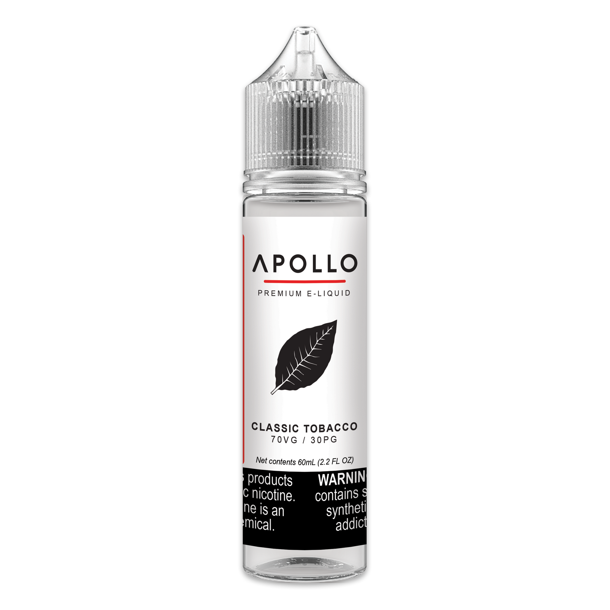 Apollo Classic Tobacco MAX VG 60mL E-Liquid Apolloecigs.com Apollo Classic Tobacco MAX VG 60mL E-Liquid Apolloecigs.com