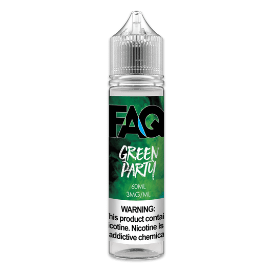 FAQ Green Party Max VG 60mL E-Liquid