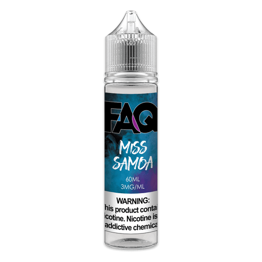 FAQ Miss Samoa Max VG 60mL E-Liquid