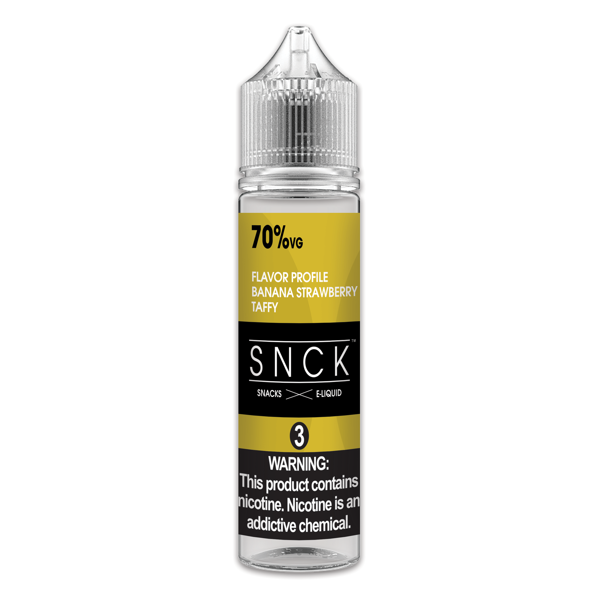 SNCK Banana Strawberry Taffy E-Liquid Apolloecigs.com SNCK Banana Strawberry Taffy E-Liquid Apolloecigs.com