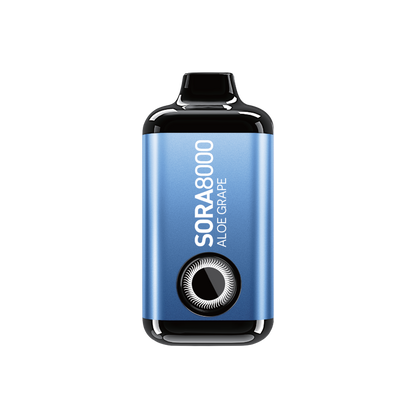 SORA 8000 Puff Rechargeable Disposable Vape 5%