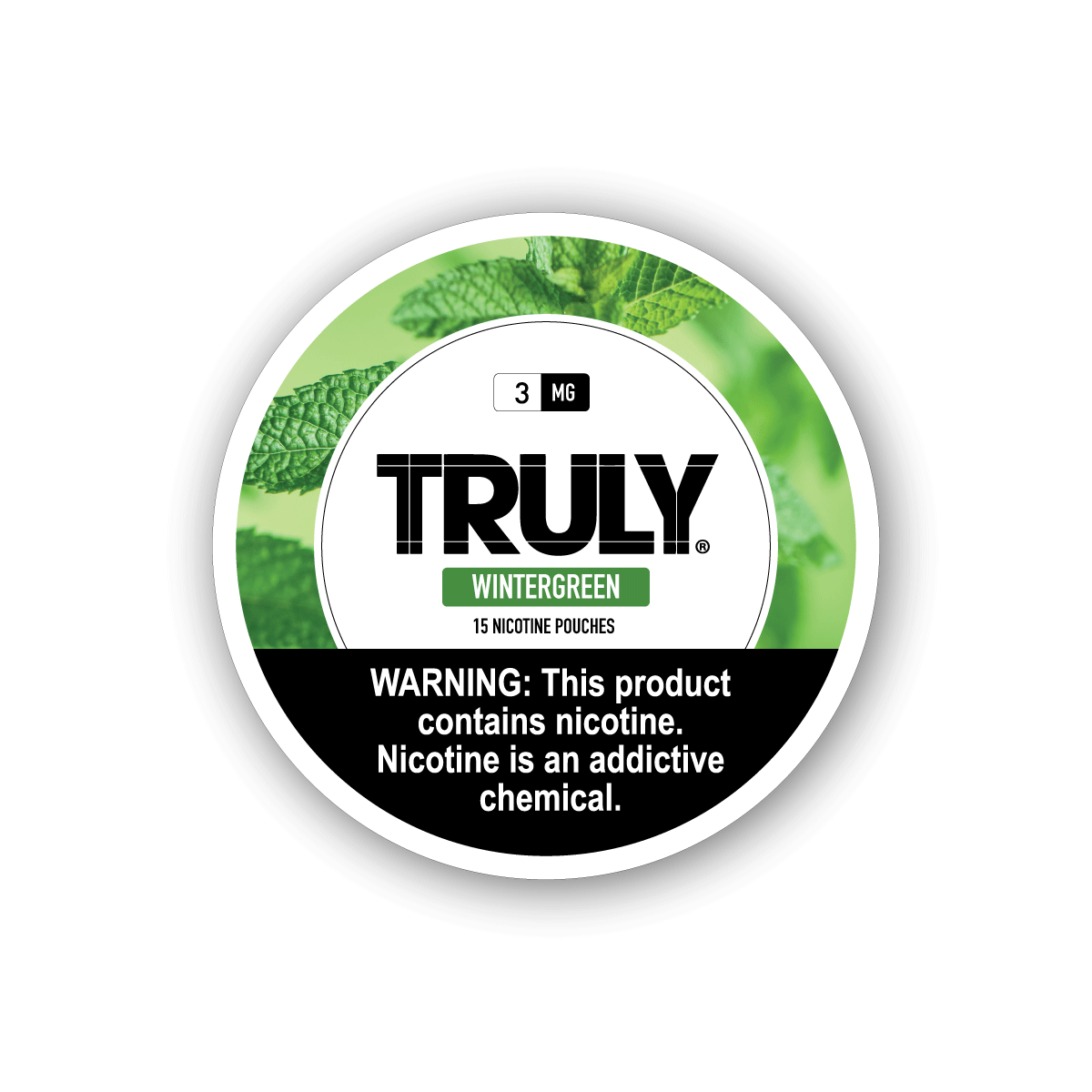 TRULY WINTERGREEN NICOTINE POUCHES (15 COUNT)