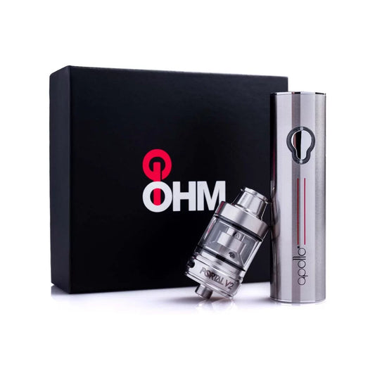OHM GO Vaping Kit 50W battery + top filling tank by Apollo (VERSION 2)